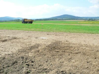 Ground preparation for runway