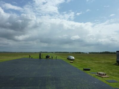 grassrunway with higher load capacity installed by novus-HM