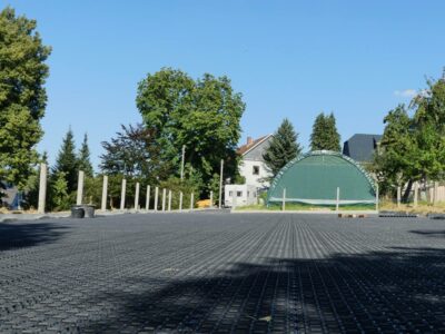 Access to a horse-friendly arena with TERRA-GRID E 35 for activ-stable